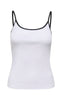 ONLY Top - Fenja - Bright White/Black Detail