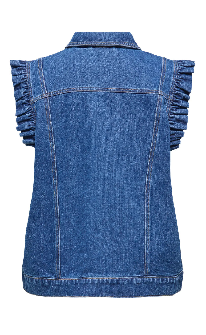 ONLY Top - Kennedy - Medium Blue Denim