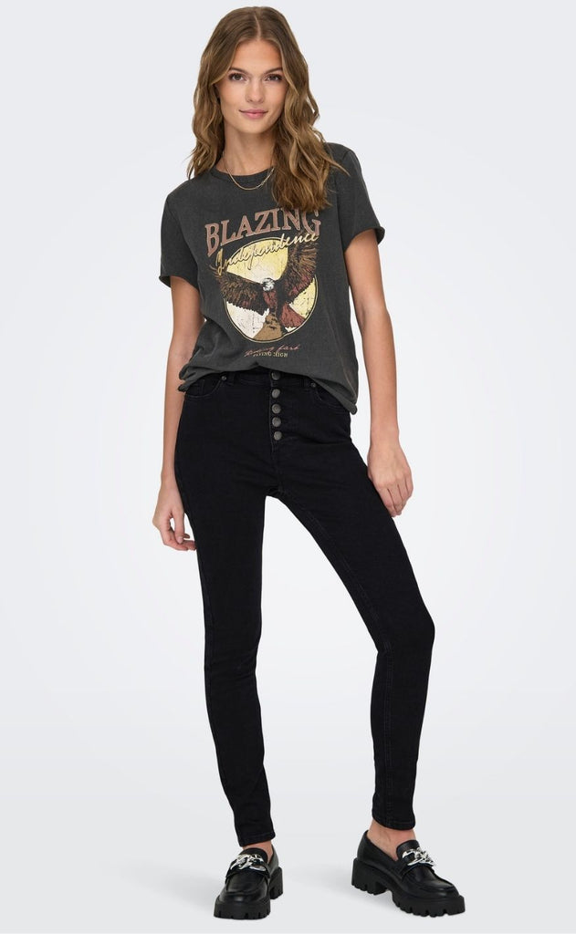 ONLY Top - Lucy - Black Blazing