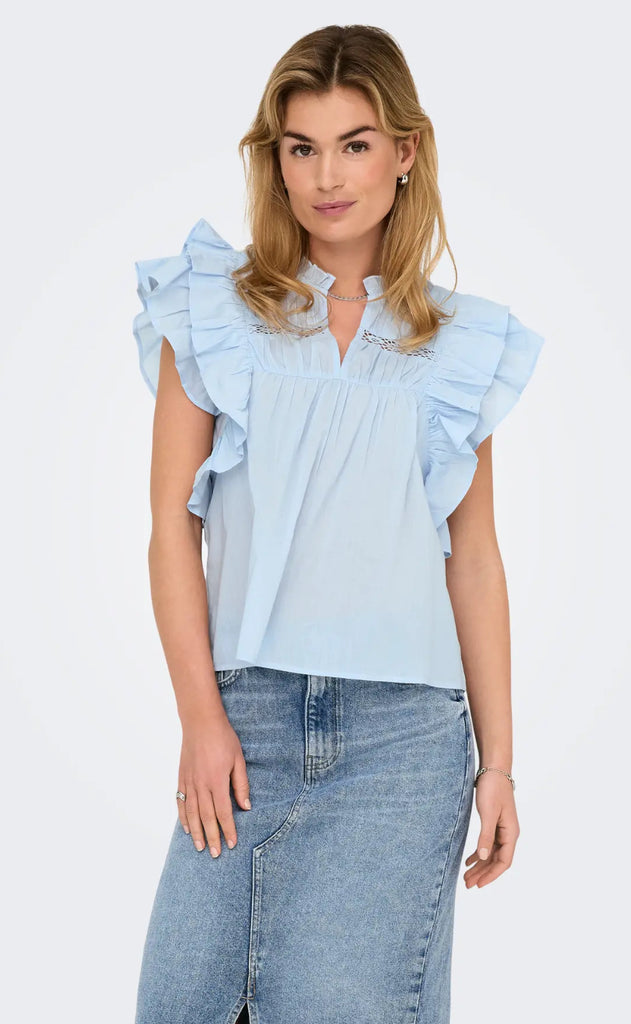 ONLY Top - Sunny - Cashmere Blue