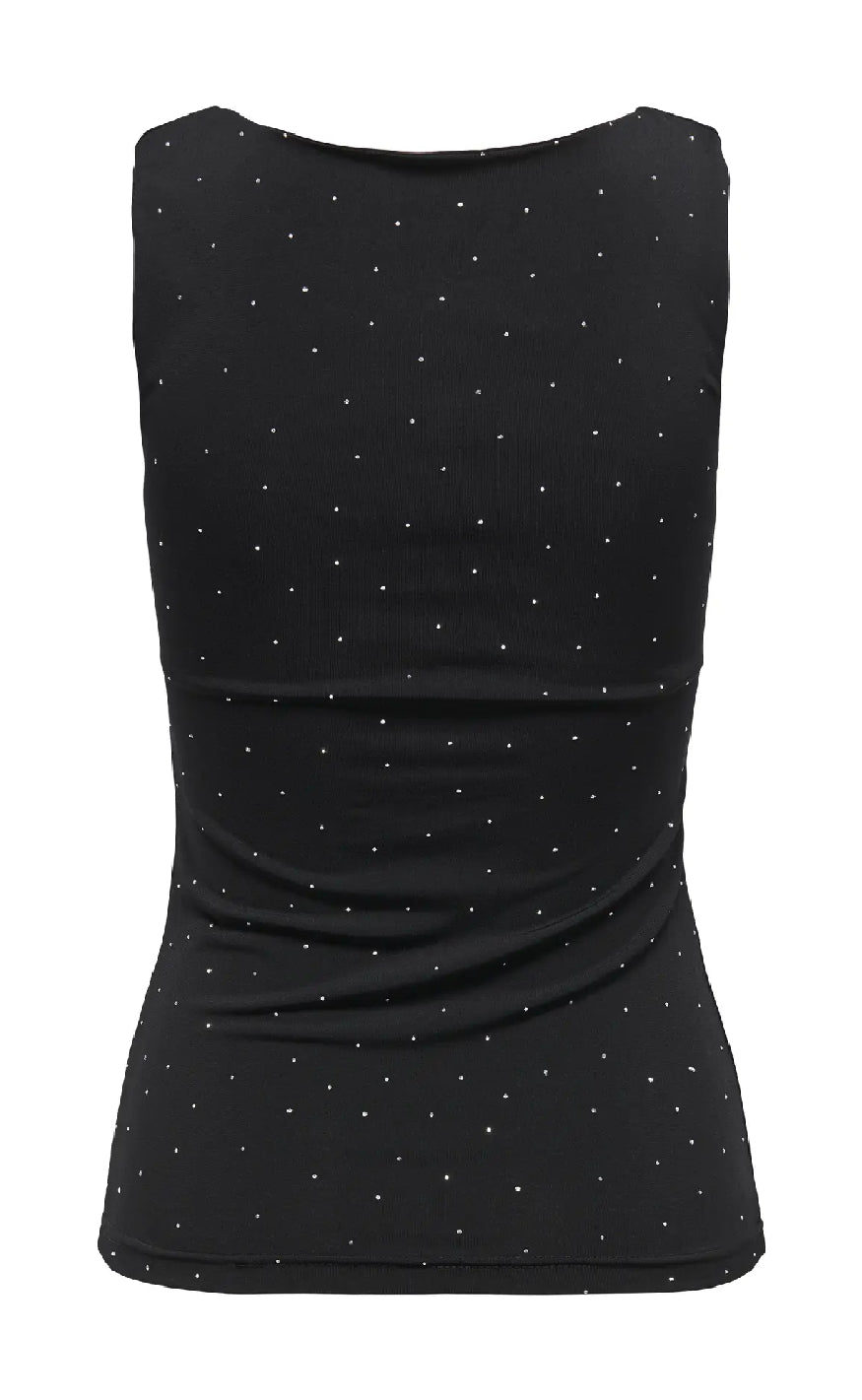 ONLY Top - Zita Ea - Black Silver Rhinstones
