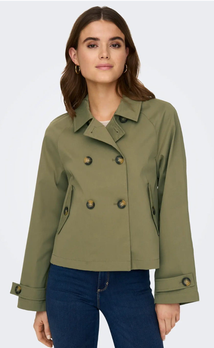 ONLY Trenchcoat - April - Aloe