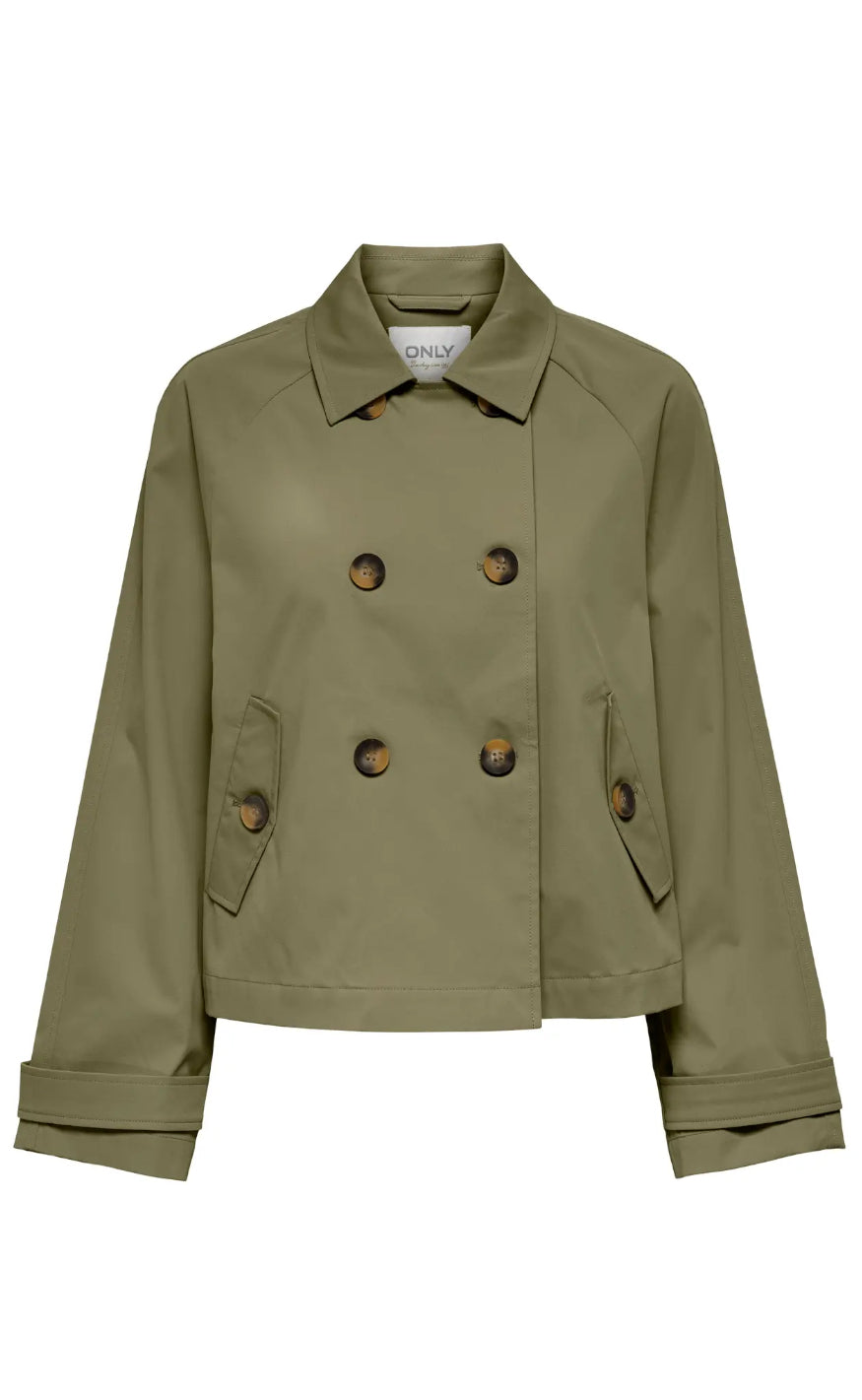 ONLY Trenchcoat - April - Aloe
