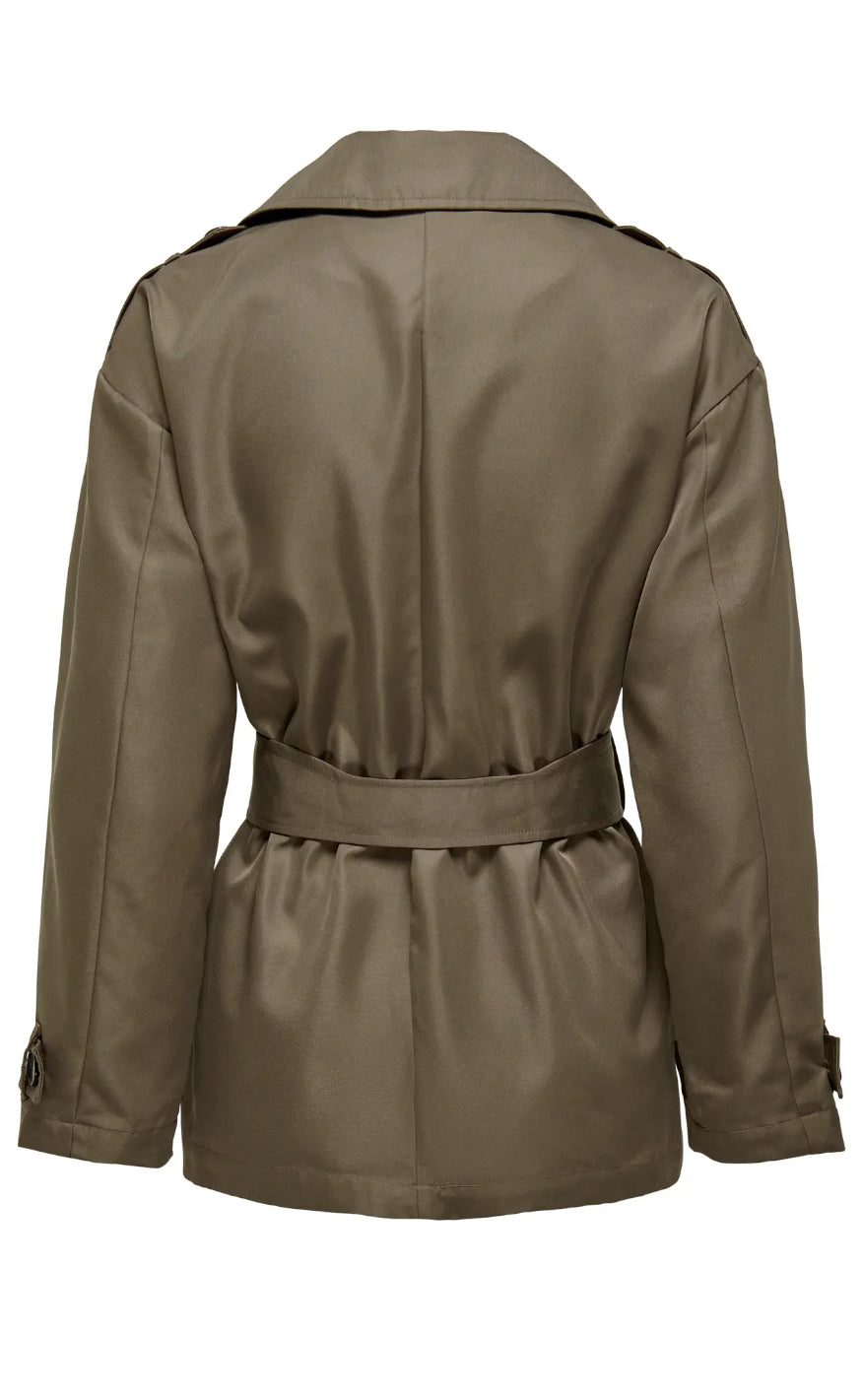 ONLY Trenchcoat - Line - Walnut