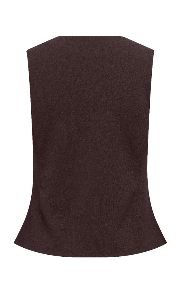 ONLY Vest - Sania - Black Coffee