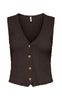 ONLY Vest - Sif - Chocolate Torte
