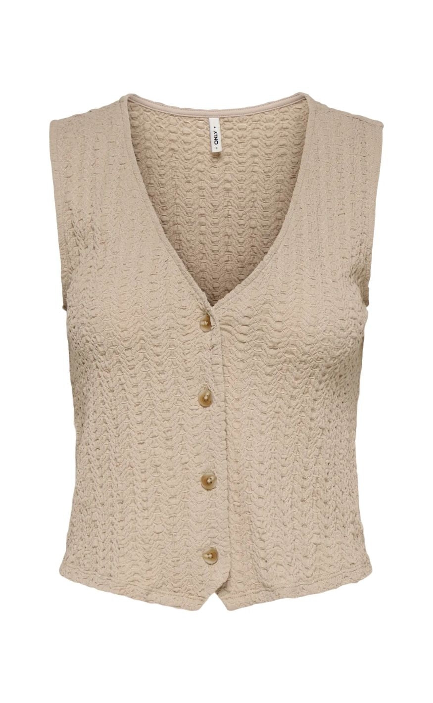 ONLY Vest - Sif - Humus