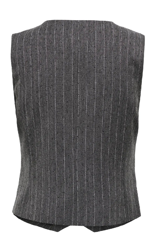 ONLY Vest - Siga - Dark Grey Melange
