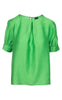 One Two Luxzuz Bluse - Arise - Vibrant Green