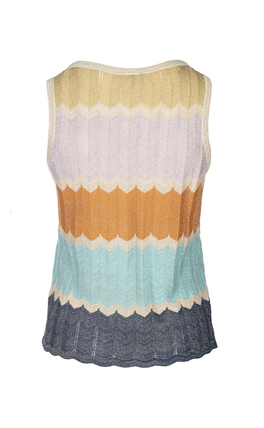 One Two Luxzuz Top - Quinpano - Aqua Mix