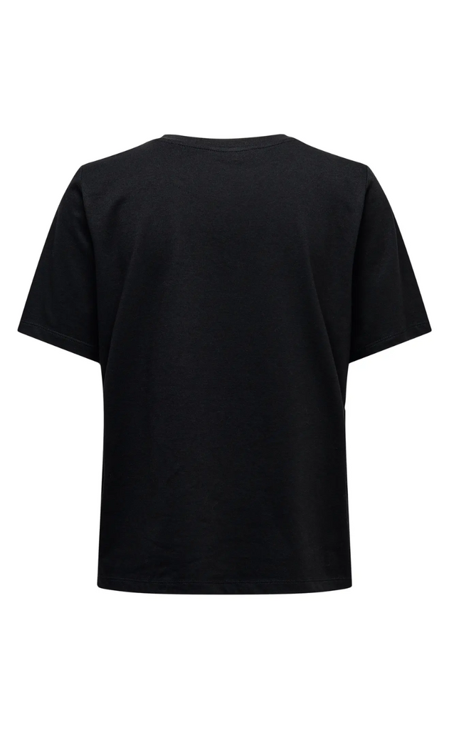 ONLY T-Shirt - Only S/S Tee - Black