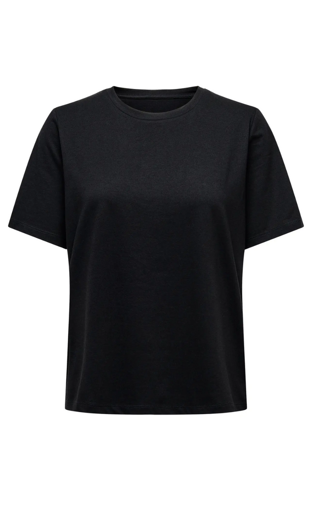 ONLY T-Shirt - Only S/S Tee - Black