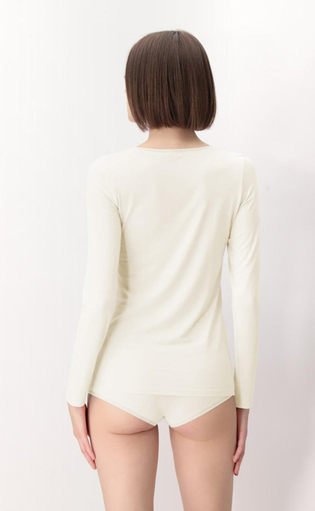 Oroblu Bluse - Perfect Line Modal - Ivory