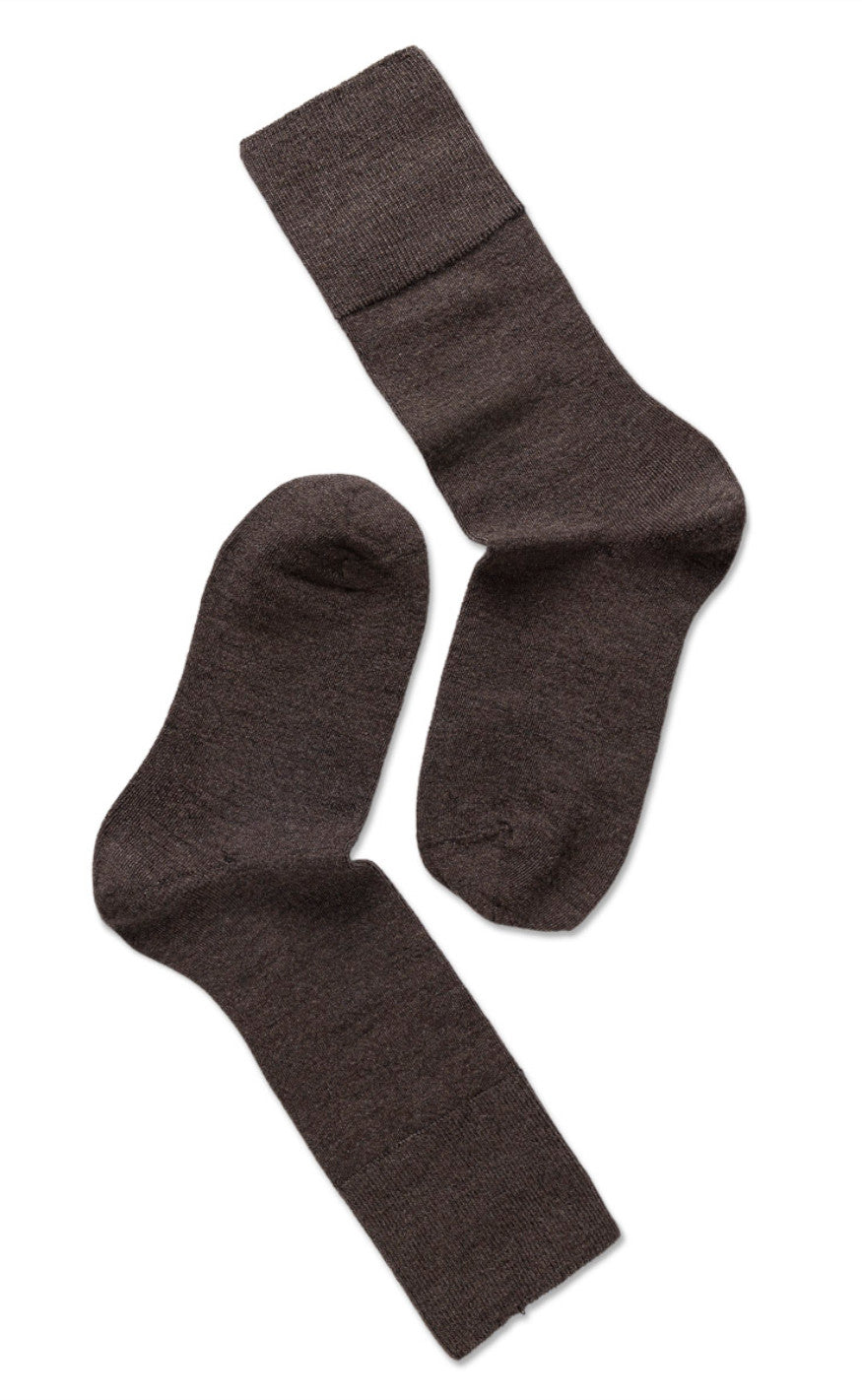Oroblu Strømper - Note Fine Wool Comfort Top - Brown