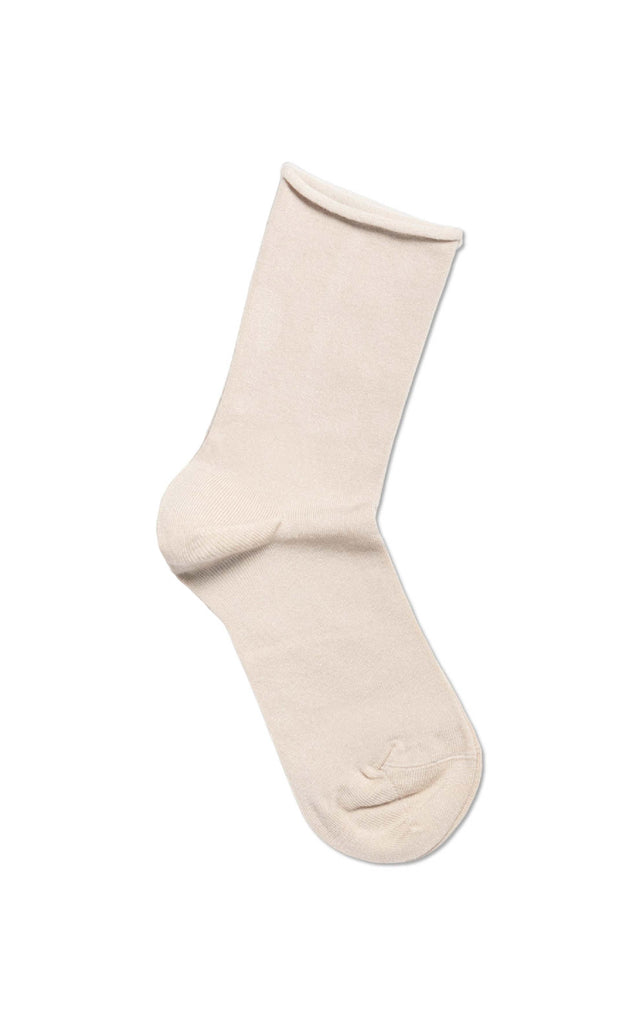 Oroblu Strømper - Note Woman Bamboo Roll Top - Beige