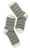 Oroblu Strømper - Woman Wool Pattern - Off White/ Olive