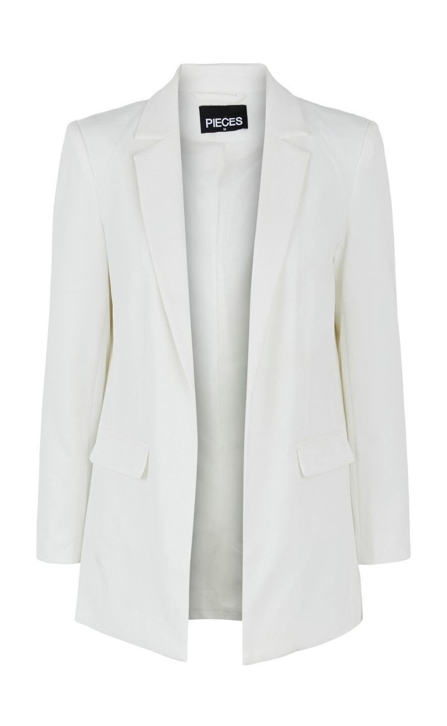 PIECES Blazer - Bossy - Cloud Dancer