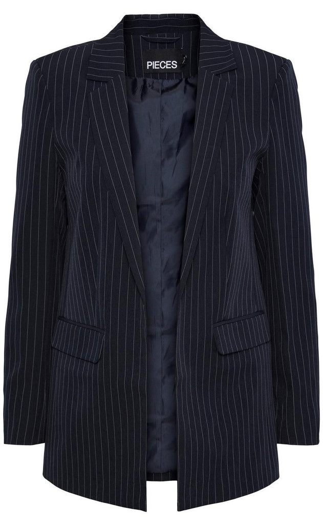 PIECES Blazer - Bossy - Sky Captain/Pinstripe