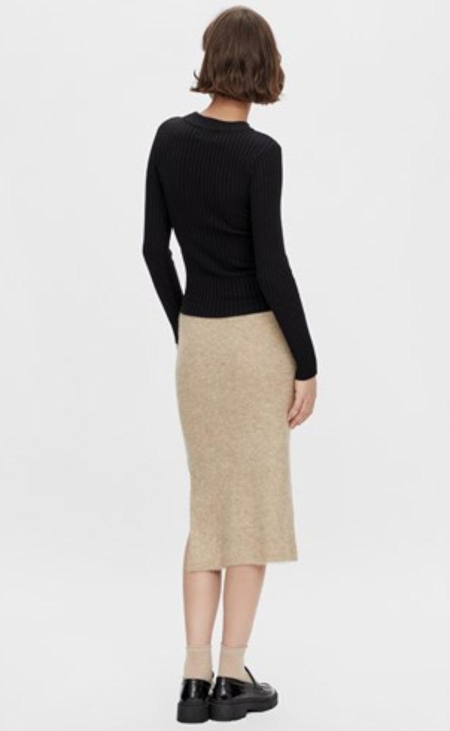 PIECES Bluse - Crista - Black