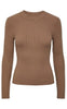 PIECES Bluse - Crista - Fossil