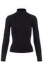 PIECES Bluse - Crista High - Black