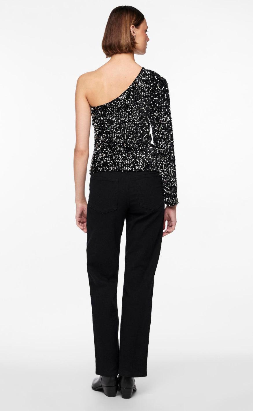 PIECES Bluse - Nylla - Black