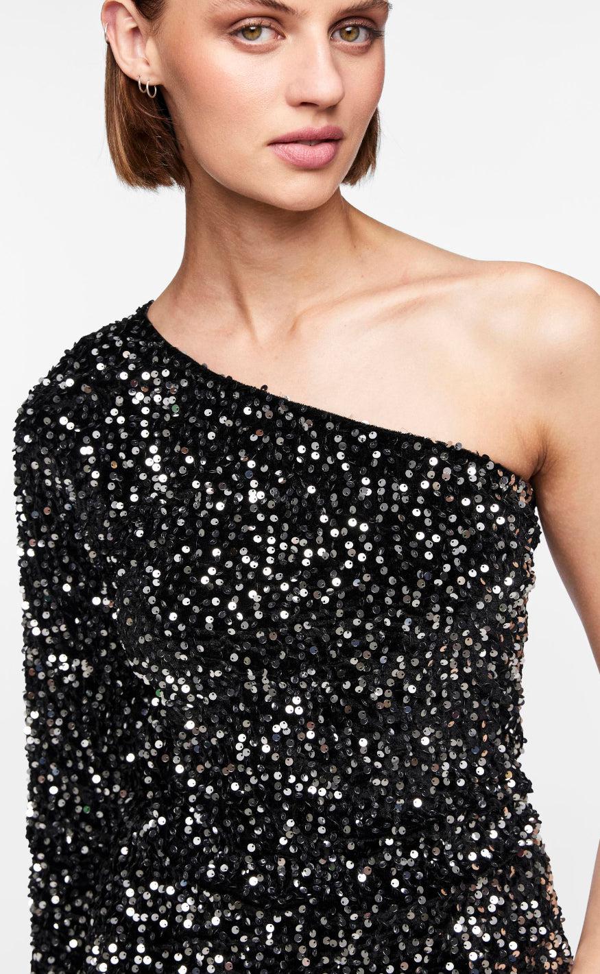 PIECES Bluse - Nylla - Black