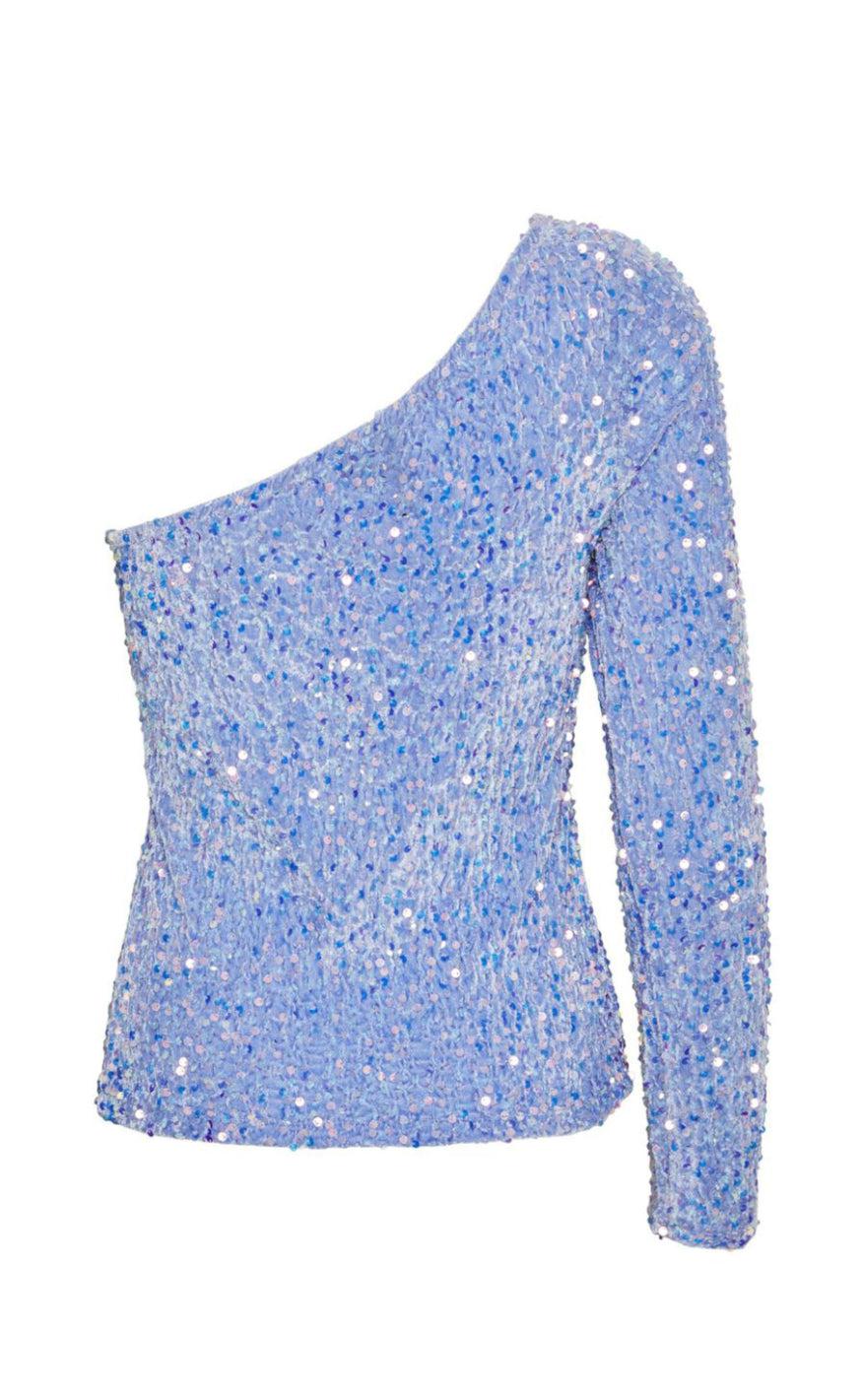 PIECES Bluse - Nylla - Hydrangea