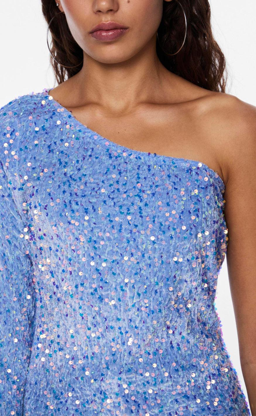 PIECES Bluse - Nylla - Hydrangea