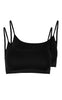 PIECES Bralette - Symmi Top 2-Pack - Black