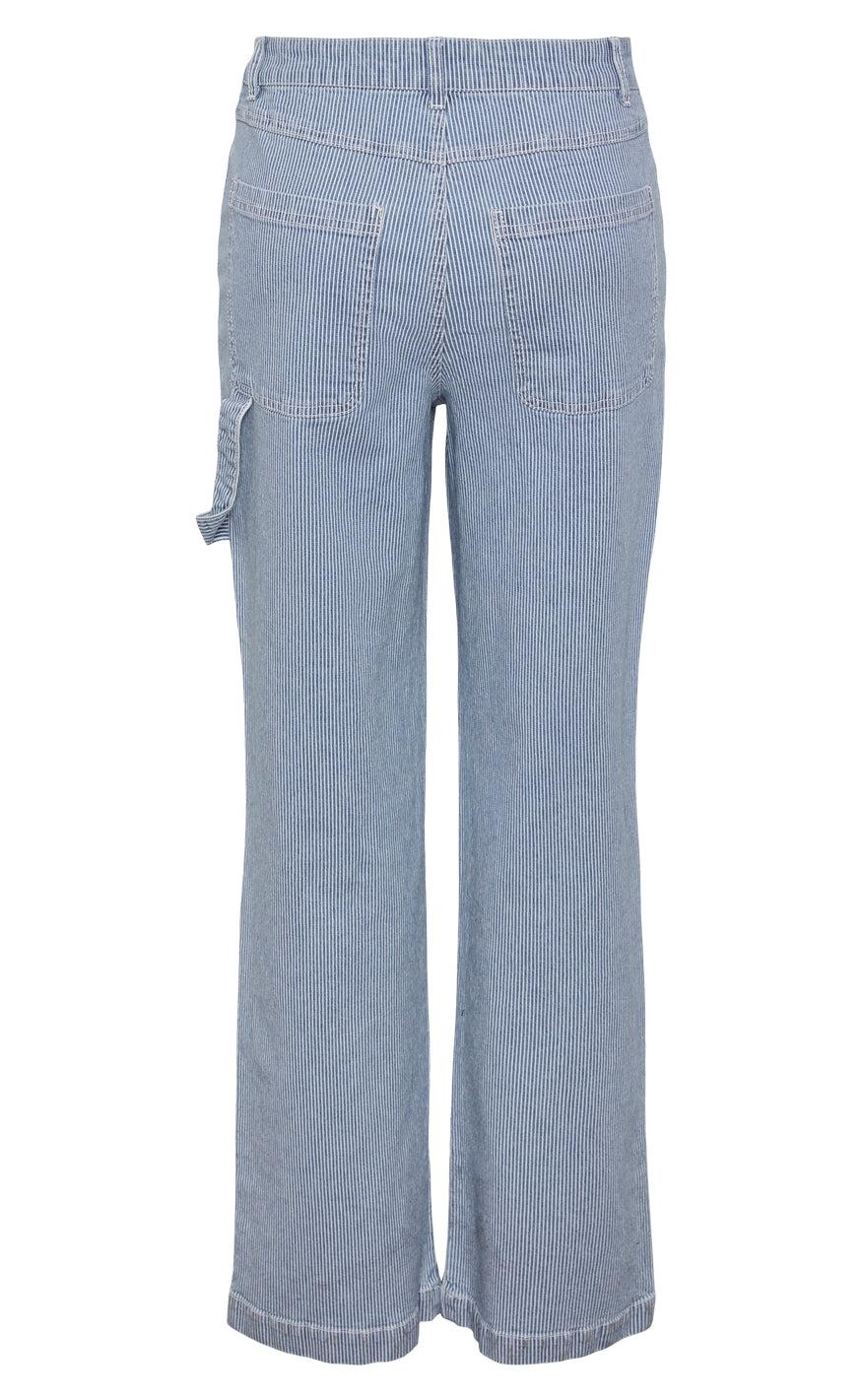 PIECES Bukser - Billo - Light Blue Denim