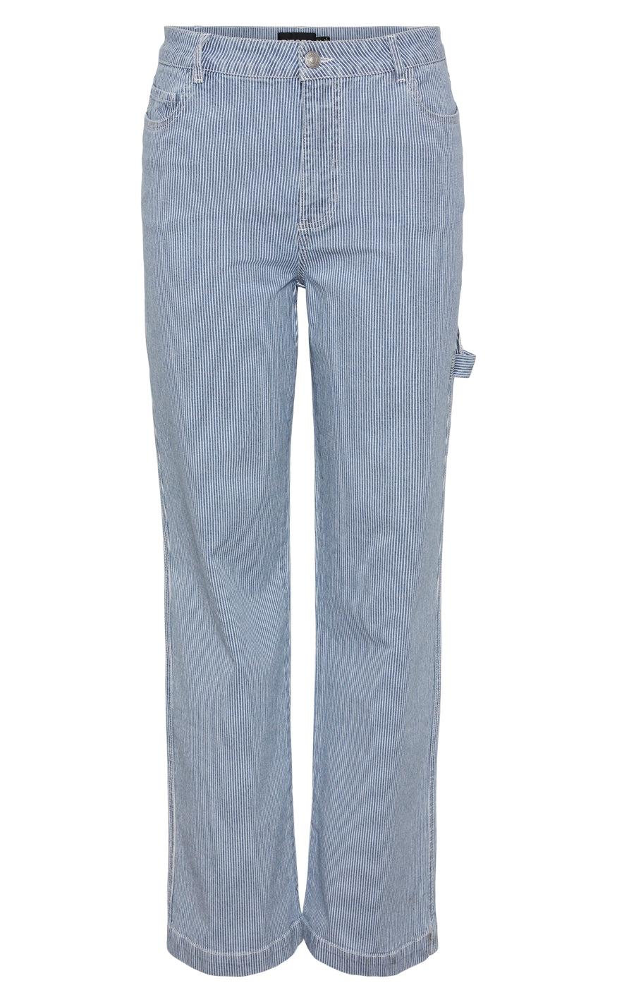 PIECES Bukser - Billo - Light Blue Denim