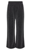 PIECES Bukser - Pia - Black/Silver