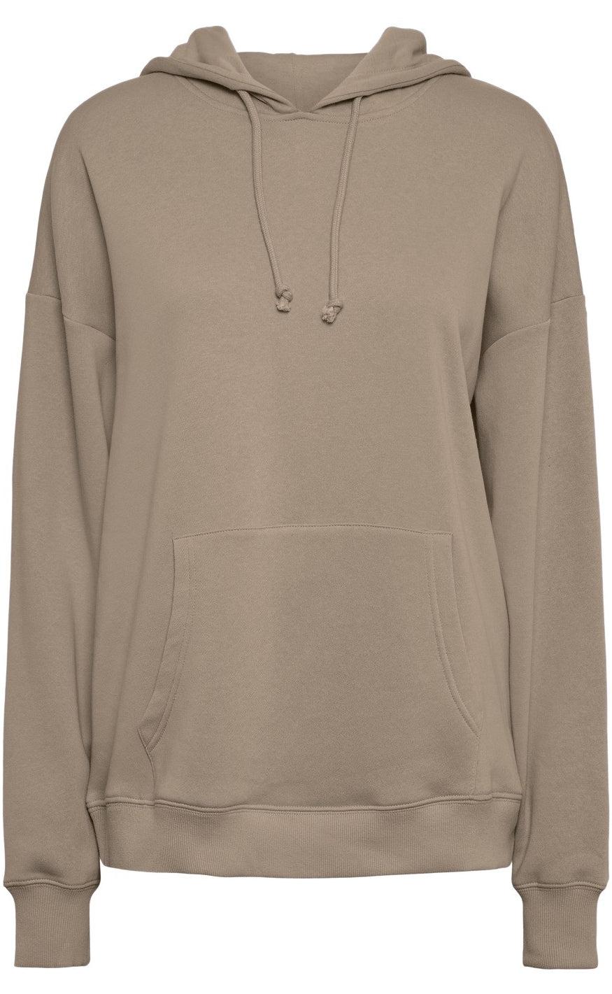PIECES Hoodie - Chilli - Silver Mink