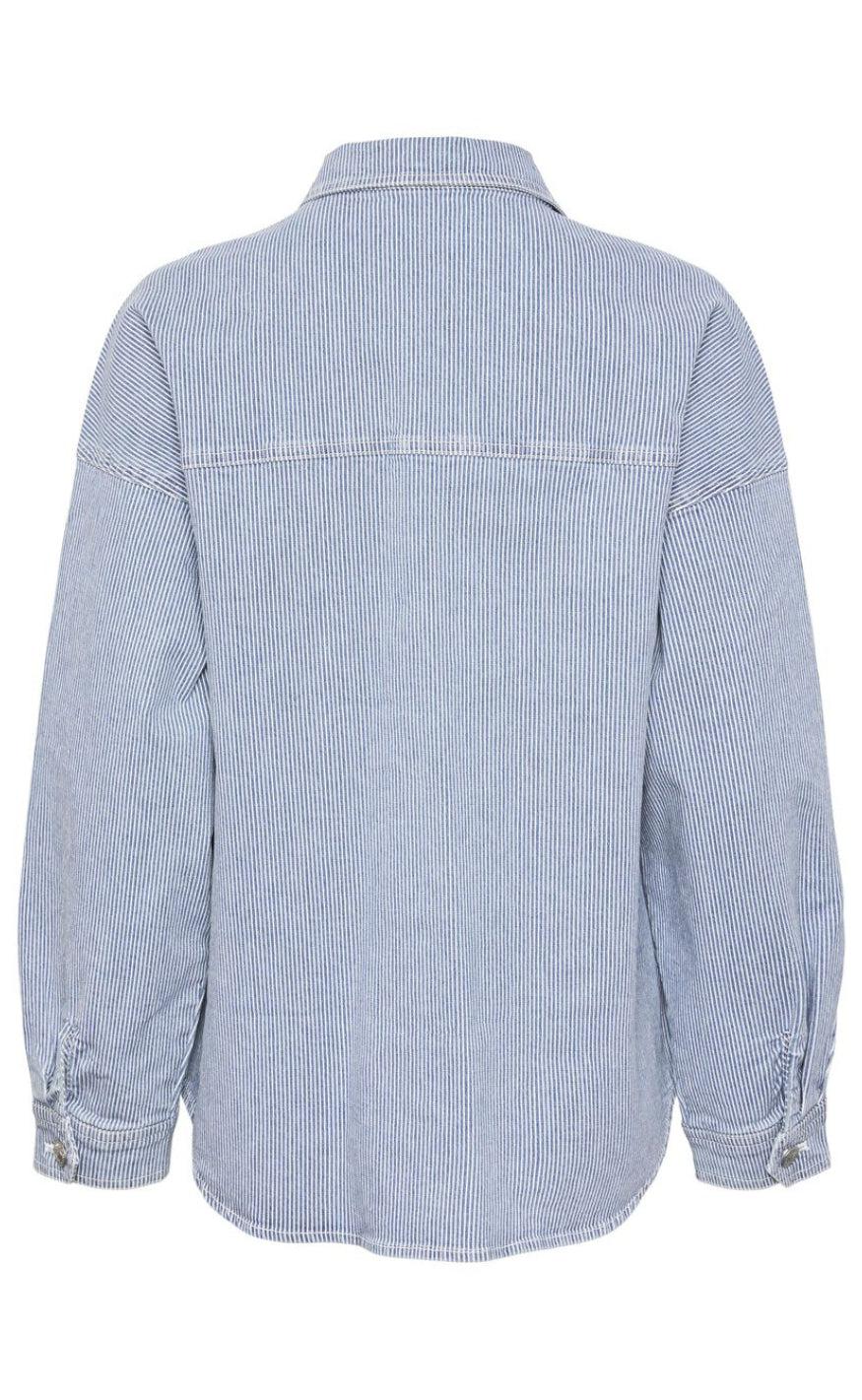 PIECES Jakke - Billo - Light Blue Denim