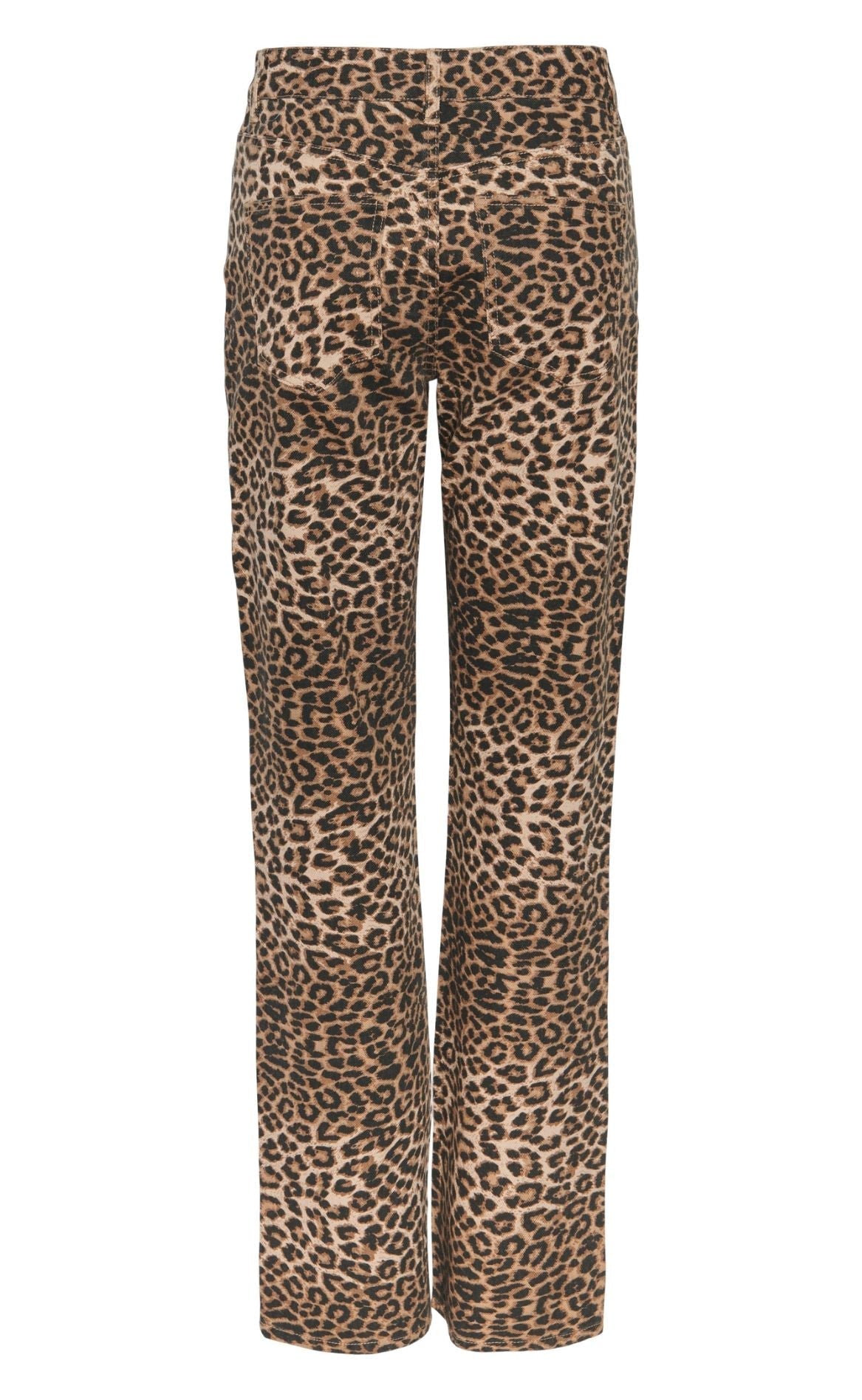 PIECES Jeans - Ginger Straight - Black Leo Denim