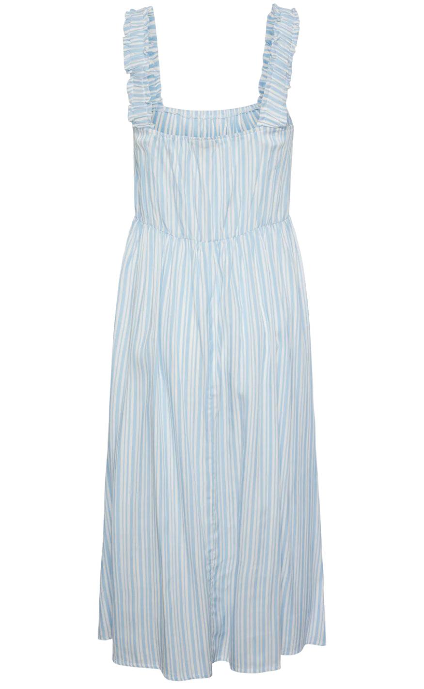 PIECES Kjole - Alvina - Blue Bell