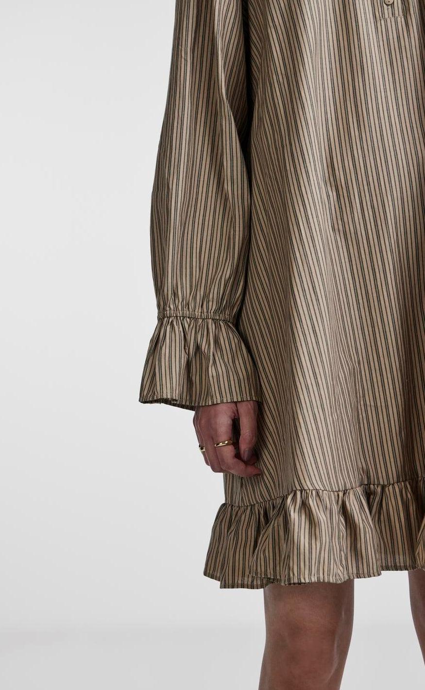 PIECES Kjole - Assra - Silver Mink
