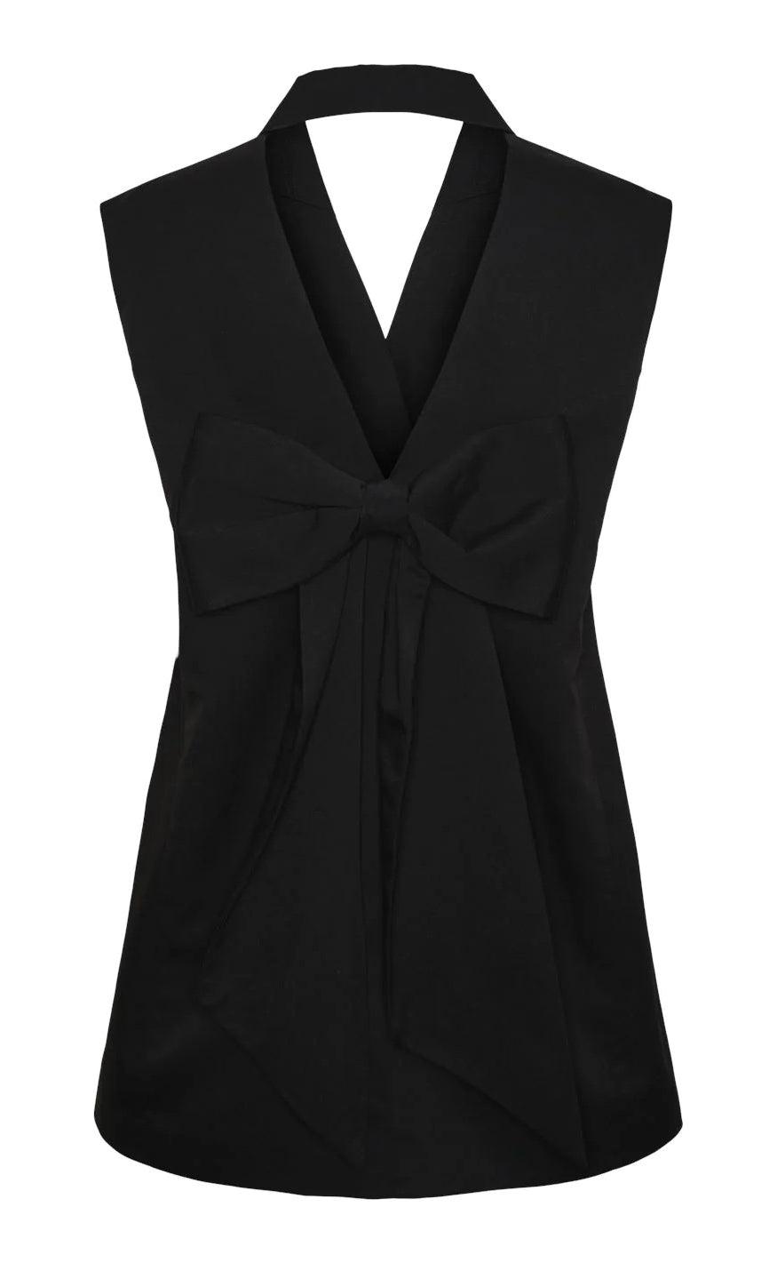 PIECES Kjole - Bow - Black