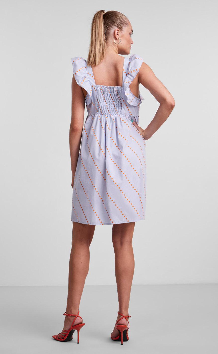 PIECES Kjole - Janni - Kentucky Blue