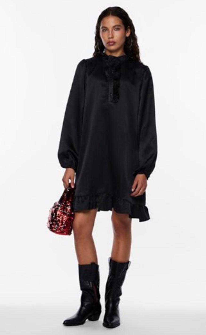 PIECES Kjole - Nessa - Black