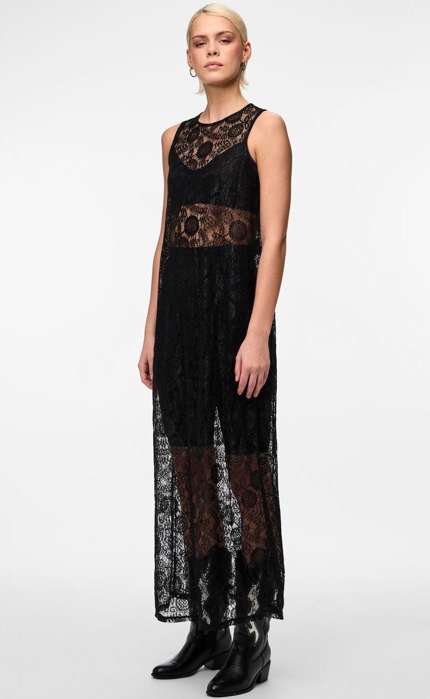 PIECES Kjole - Olline - Black