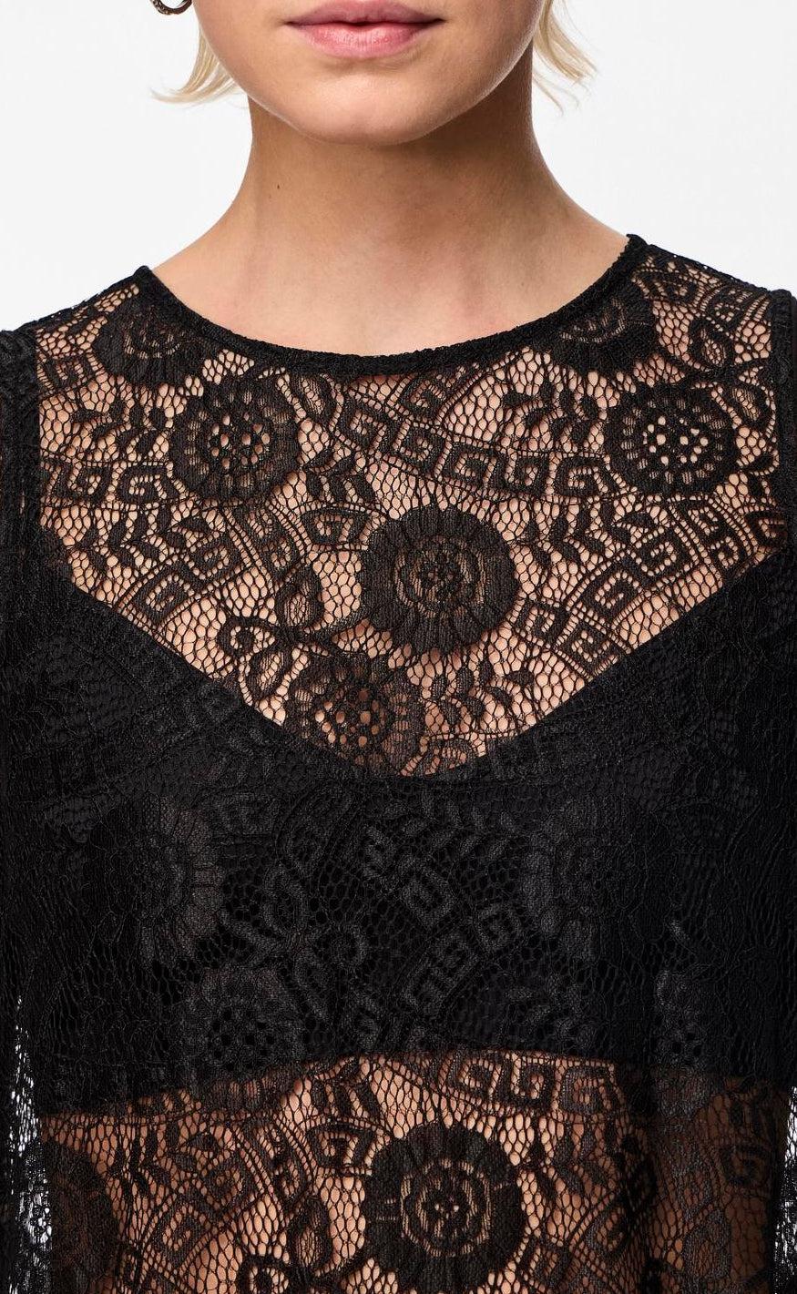PIECES Kjole - Olline - Black