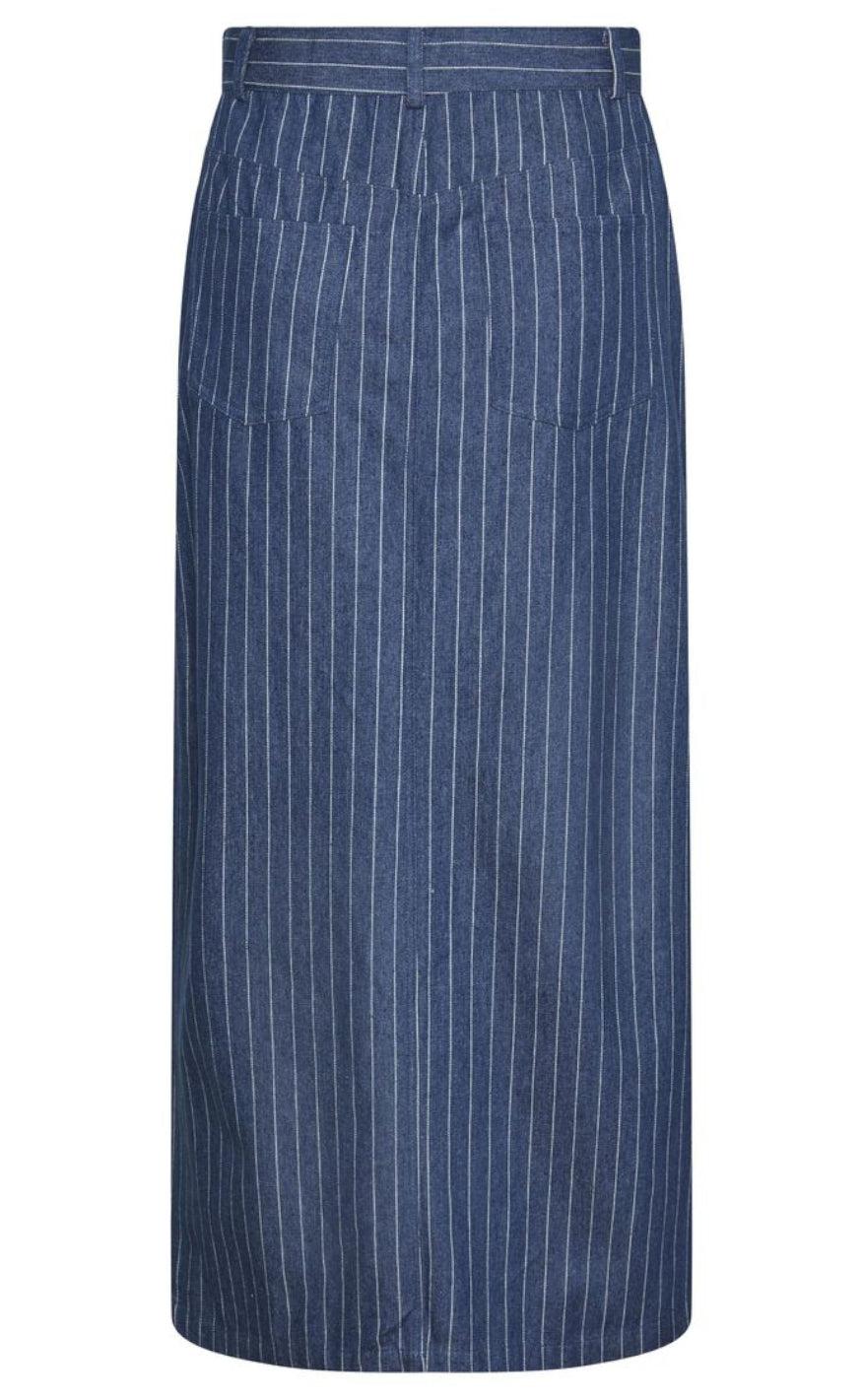 PIECES Nederdel - Amilda - Medium Blue