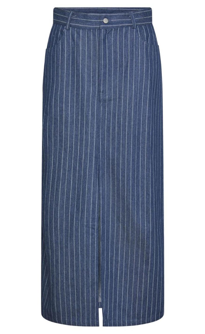 PIECES Nederdel - Amilda - Medium Blue