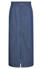 PIECES Nederdel - Amilda - Medium Blue