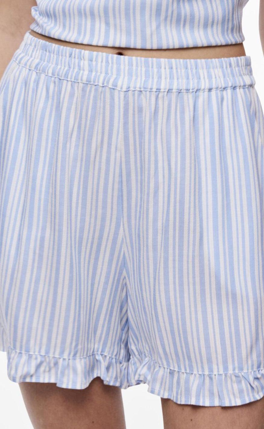PIECES Shorts - Alvina - Blue Bell