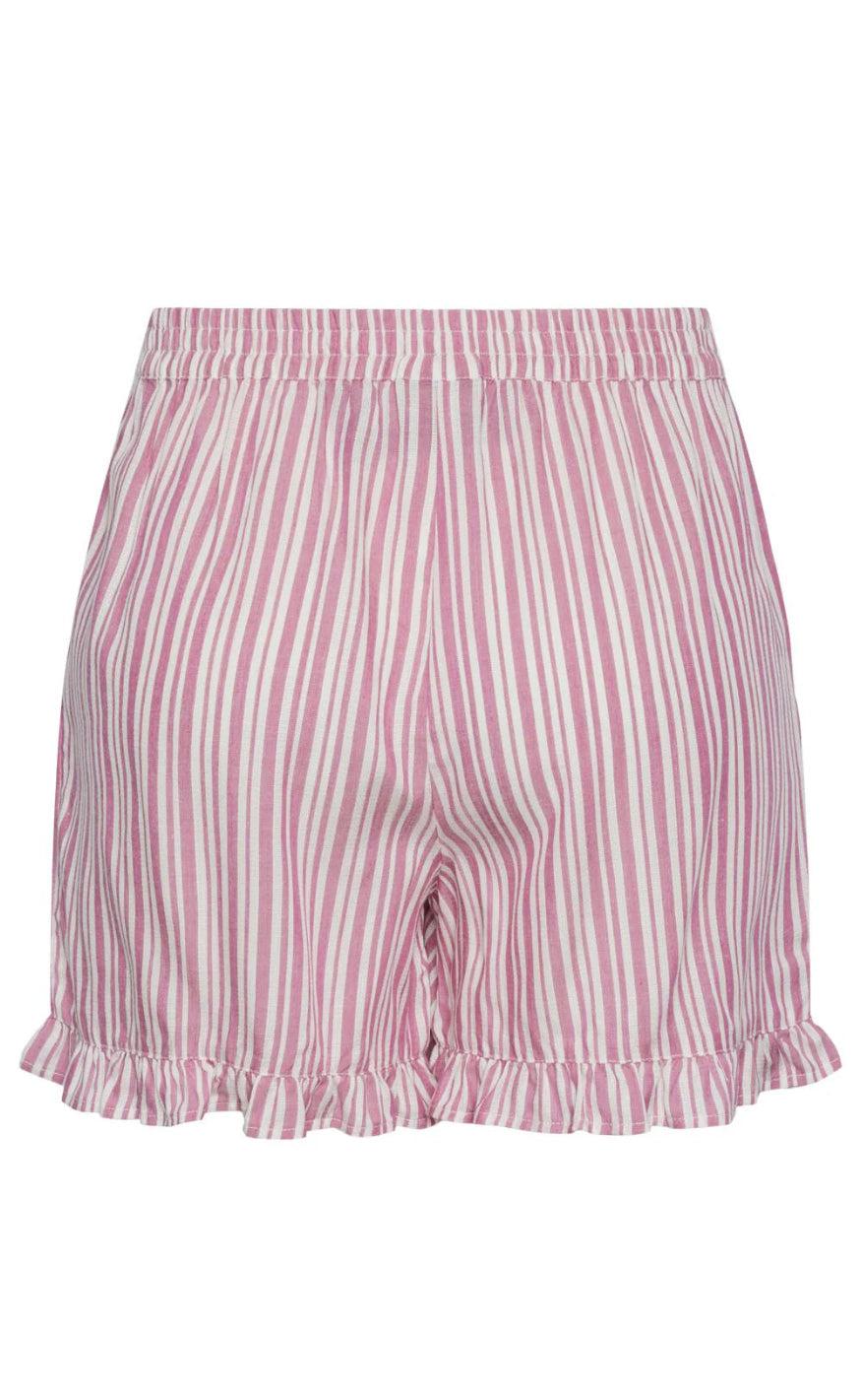 PIECES Shorts - Alvina - Ibis Rose