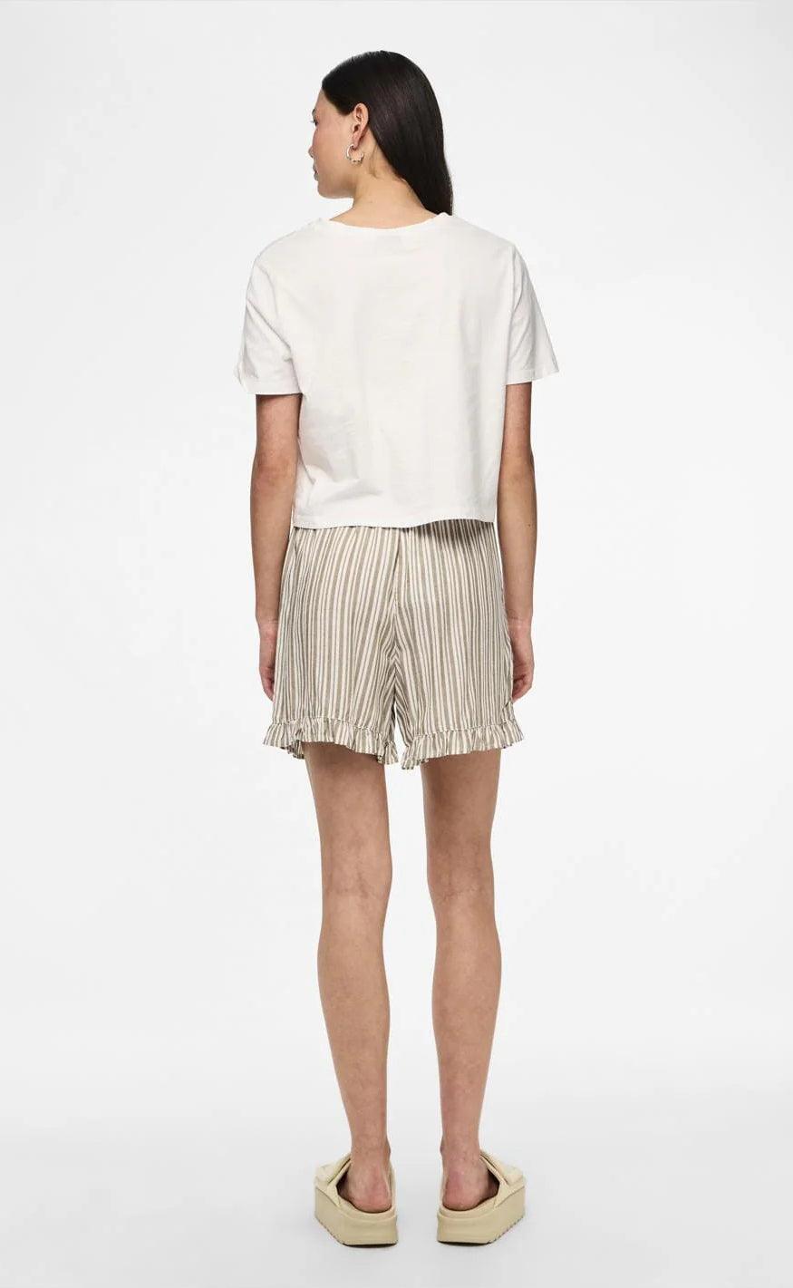 PIECES Shorts - Alvina - Laurel Oak