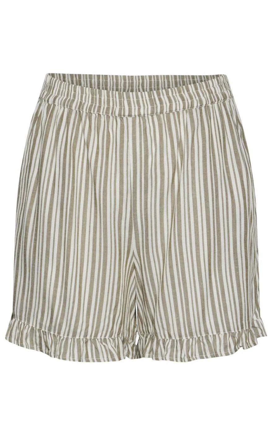 PIECES Shorts - Alvina - Laurel Oak